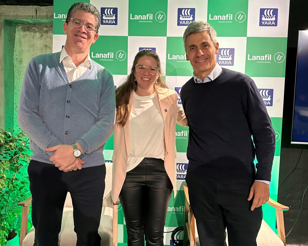 Lanafil realizó el pasado 13 de agosto el lanzamiento de su nueva alianza con la empresa líder en nutrición de cultivos Yara. De esta forma, los productos de la compañía noruega vuelven a estar a disposición de los productores uruguayos.